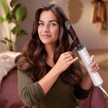 Philips AirStyler Serie 5000 BHA530/00: Фен-стайлер з 5 насадками (обертова щітка в комплекті)