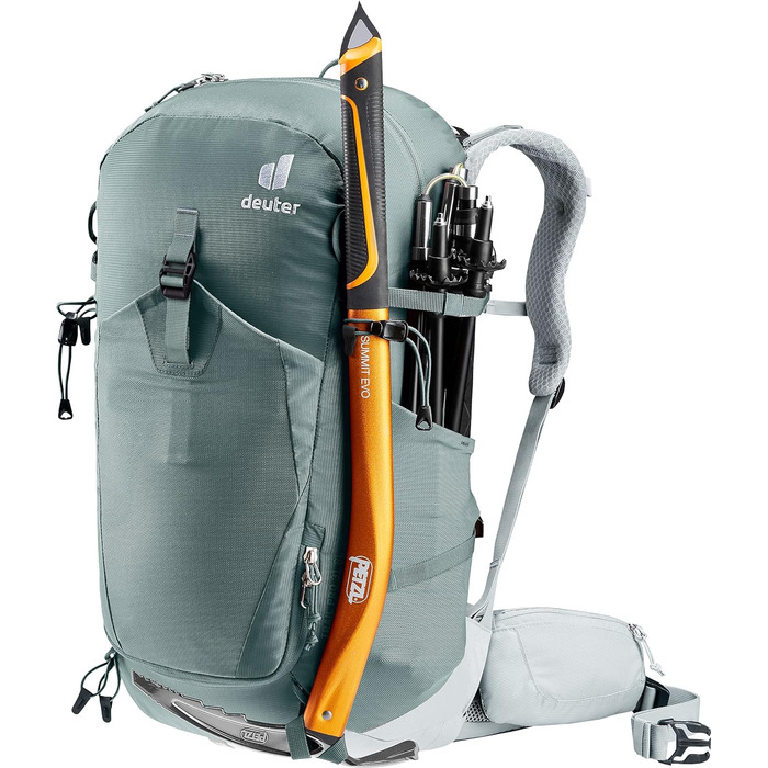 Жіночий туристичний рюкзак Deuter Trail Pro 31 SL для скелелазіння та походів, бірюзовий