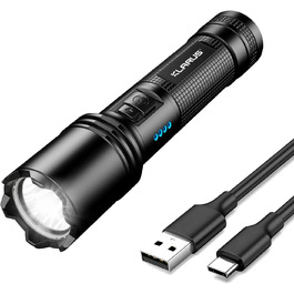 Ліхтарик KLARUS EP10 1000 Люмен USB-C, тактичний, 4 режими, водонепроникний IPX6 для кемпінгу, дому та вулиці