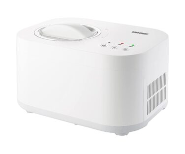 Морожениця UNOLD 48820 Snow з компресором, 100 Вт, знімний контейнер для морозива, для веганського, безлактозного та дієтичного морозива