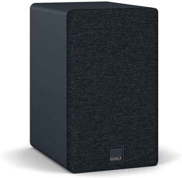 DALI KUPID Premium: Компактні поличні Hi-Fi колонки (пара) – карамельно-білі з блакитним акцентом, з кріпленням на стіну