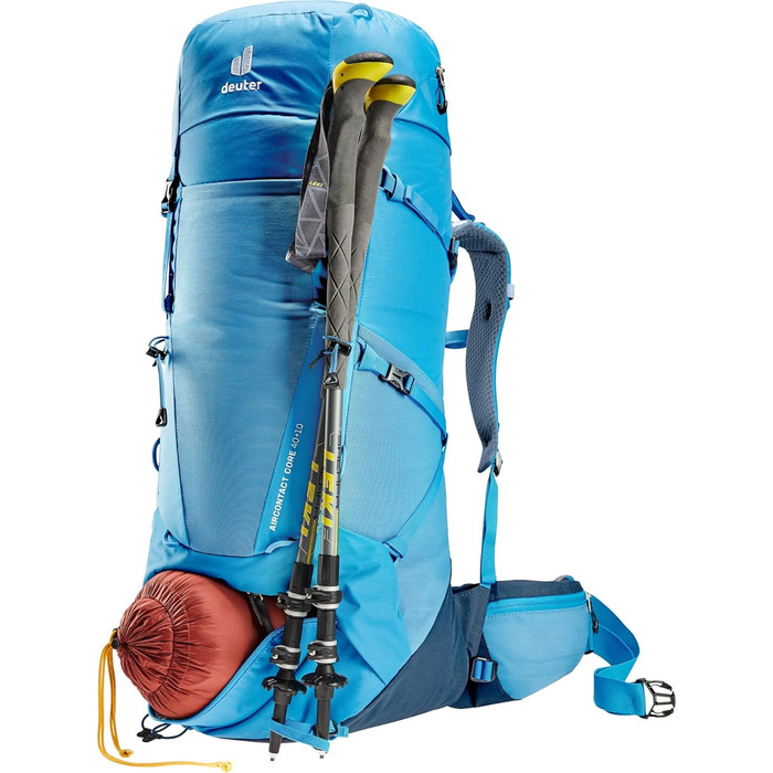 Рюкзак для трекінгу Deuter Aircontact Core 40+10 л унісекс, Reef-Ink