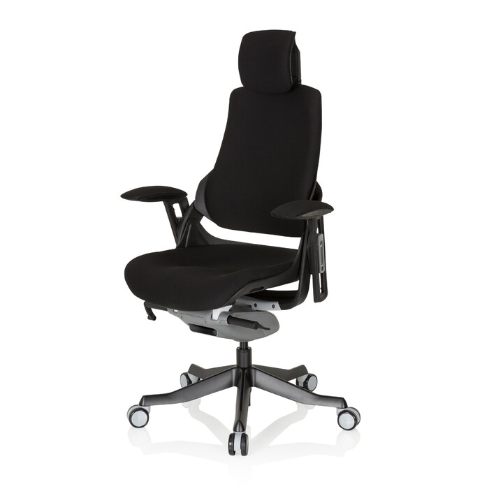 Офісне крісло / Обертове крісло SPEKTRE BLACK Тканина Black hjh OFFICE