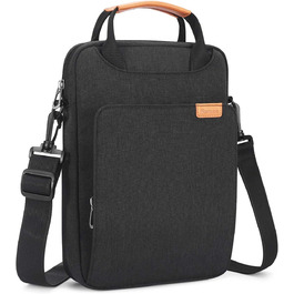 Водонепроникна сумка для ноутбука 12-13'' NIDOO, темно-сіра, для MacBook, iPad Pro, Surface, Galaxy Book, XPS, MatePad
