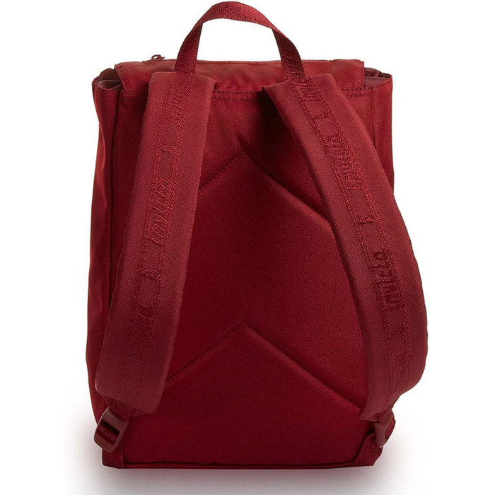 Рюкзак Invicta JOLLY SOLID S, універсальний міський, червоний, для офісу, навчання, спорту, італійський дизайн