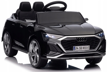 Дитячий електромобіль Audi SQ8 4x4: EVA-гума, шкіряне сидіння, акумулятор 12V 7Ah, пульт 2.4G та LED-освітлення