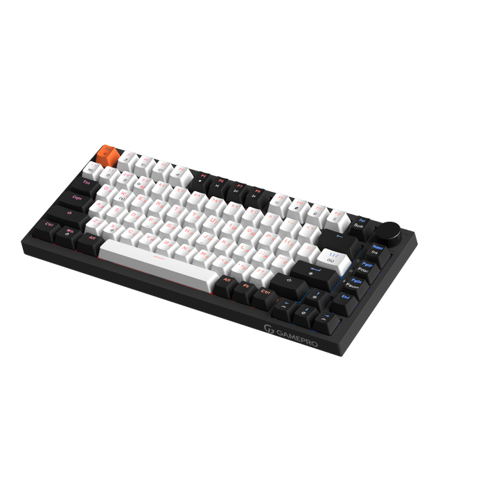 Дротова механічна клавіатура GamePro MK160 V2 Warden QLAB Sakura Black (MK160-V2-B-QS)
