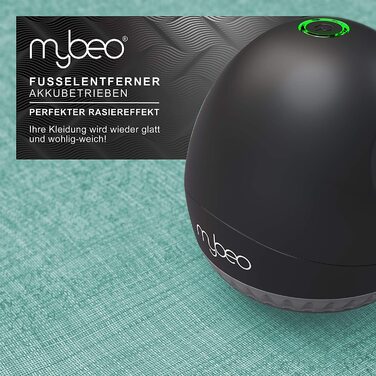 Електричний акумуляторний машинка для видалення катишків Mybeo, USB зарядка, для різних тканин, чорний, з безпечним вимикачем