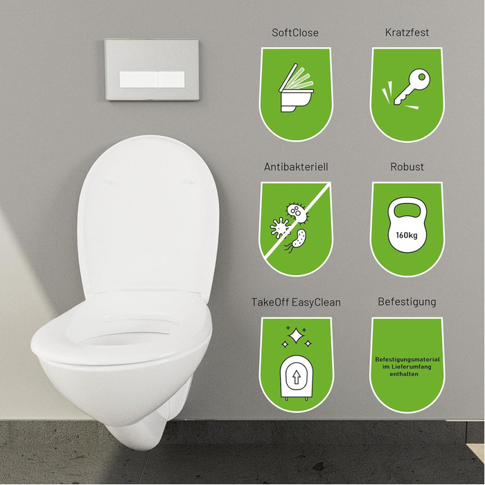Сидіння для унітазу Villeroy & Boch Omnia Architectura, біле, SoftClose, для чаші 48 см