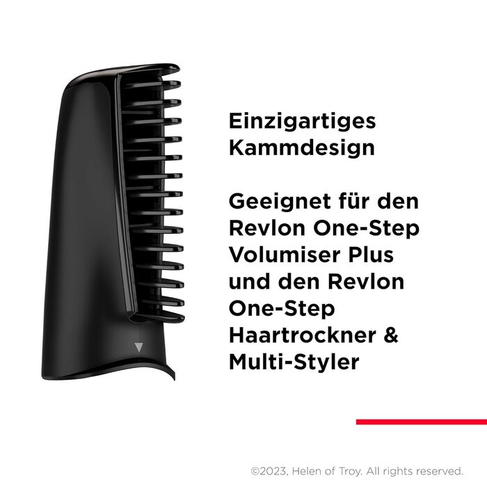 Revlon One-Step Volumiser Plus RVDR5298E: Фен-щітка з кераміко-титановою пластиною та турмаліновою іонізацією (з насадкою-концентратором)
