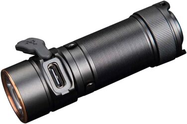 Ліхтарик Fenix E18R v2.0 USB-C, 1200 люмен, компактний EDC, чорний, висока потужність