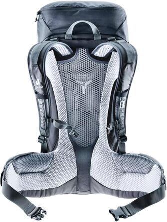 Рюкзак для туризму Deuter Futura Pro 36 чорний-графіт з гідросистемою