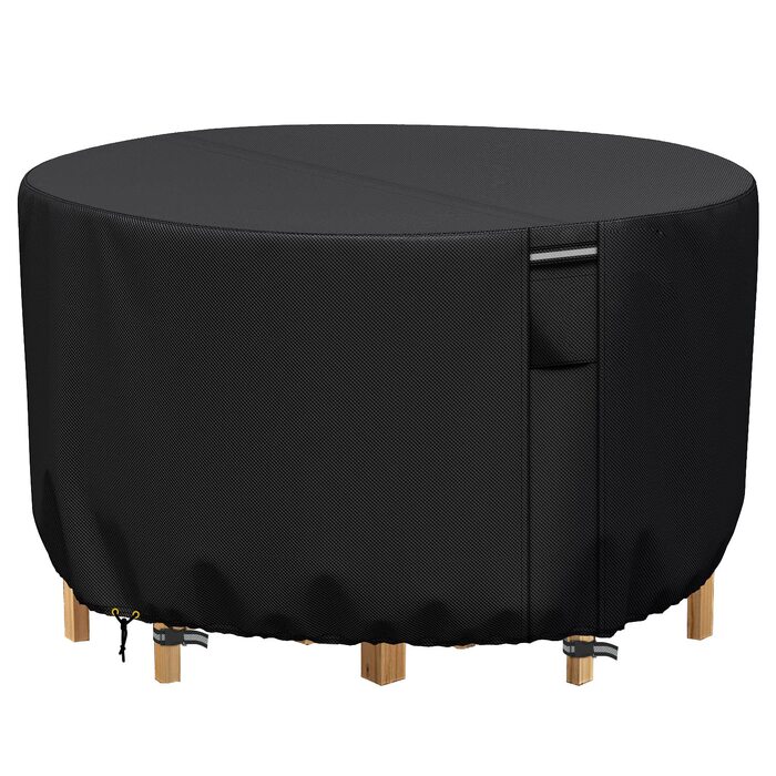 Чохол для садових меблів RICHIE водонепроникний 250x90 см, 600D Oxford PVC, чорний