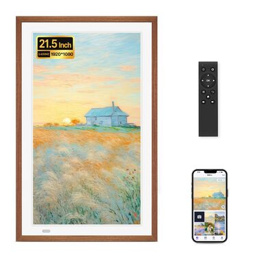 FRAMEO Цифровий фотоальбом з Wi-Fi - 1280x800 IPS сенсорний екран, 32GB пам'яті, автоповорот, миттєве ділення фото/відео з будь-якого місця