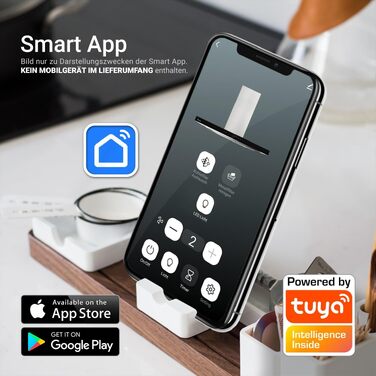Витяжка для кухні KKT KOLBE FLAT6006ED (90 см), настінна, нержавіюча сталь та чорне скло, з WLAN, сенсорним керуванням та режимами відведення/рециркуляції