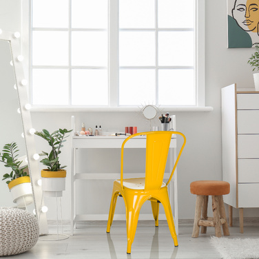 Офісне крісло VANTAGGIO COMFORT, металік жовтий