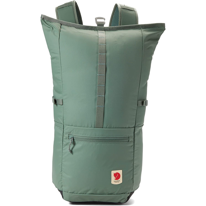 Рюкзак Fjällräven High Coast Foldsack 24 л, унісекс, зелений, міський туристичний месенджер