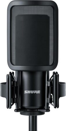 Студійний конденсаторний мікрофон Shure SM4 XLR для вокалу та інструментів, міцний металевий корпус, оптимізований для домашньої студії, готовий до мікшування аудіо