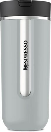Термокружка Nespresso Travel Mug Small Sage Green 540 мл - Зелений салатний колір, нержавіюча сталь, для кави, чаю, матча, з кришкою, для подорожей