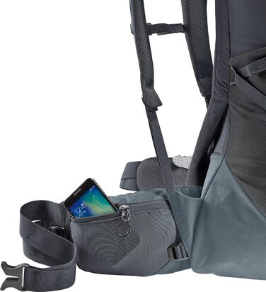 Туристичний рюкзак Deuter Aircontact Core 50+10 л, графітовий