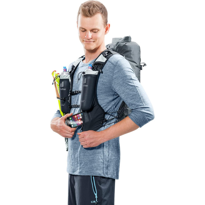 Водонепроникний альпіністський рюкзак Deuter Vertrail 16 л, графітовий