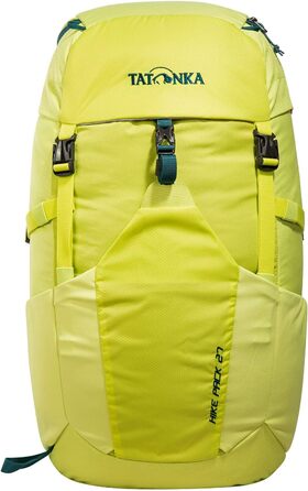Рюкзак Tatonka Hike Pack 27 л з вентиляцією спини та дощовиком, легкий туристичний рюкзак для жінок і чоловіків, лайм
