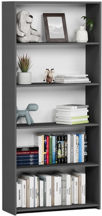 Стелаж Framire 80 x 30 x 180 см, антрацит