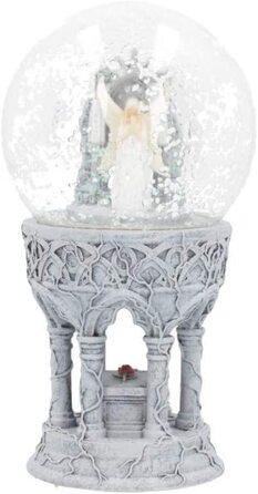Снігова куля Nemesis Now Love Remains Anne Stokes, 18,5 см, полімер, скло, вода, колір слонової кістки