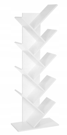 Стелаж Songmics, білий (50 x 141,5 x 25 см)