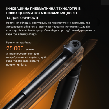 Настільне кріплення для монітора Anda Seat Stealth Pro II RGB 17’’-42’’ Blue