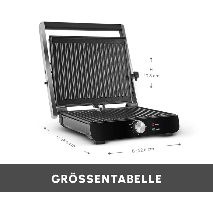 Тостер-контактний гриль Karaca Toastmaster Inox, чорний, 4-х місний, з антипригарним покриттям
