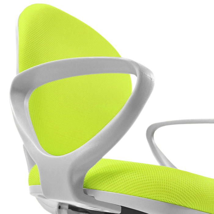 Дитячий стілець / дитячий письмовий стілець KID COLOUR G1 тканина зелений hjh OFFICE