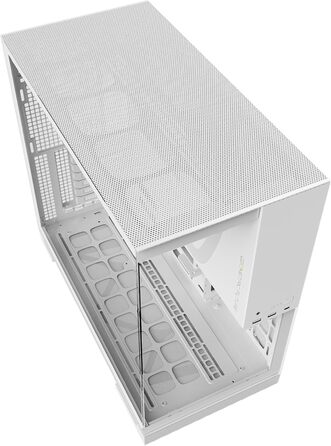 Ігровий корпус Geometric Future M5, білий, середній Tower, скло, E-ATX/ATX, ARGB вентилятори, USB Type-C, підтримка радіатора 420/360 мм