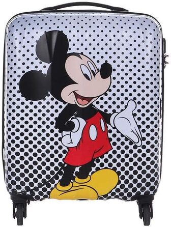Дитяча валіза American Tourister Disney Legends Spinner S, 55 см, 36 л, багатоколірна (Mickey Mouse Polka Dot)