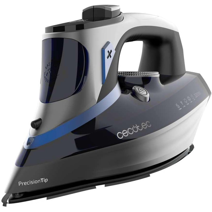 Бездротова праска Cecotec IronHero 3100 Вт, парова, 35 г/хв, підошва Turbo Slide, автовідключення