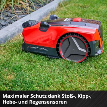 Робот-газонокосарка Einhell FREELEXO CAM PLUS 600 Power X-Change, 18 В, з камерою, без обмежувального дроту, для газонів до 600 м², WiFi, безщітковий двигун, до 25% нахилу, акумулятор 4,0 А·год