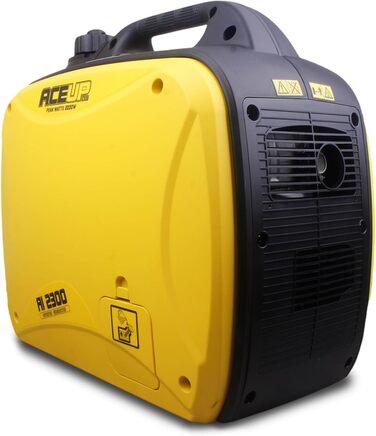 Бензиновий генератор Aceup Energy Inverter 3400W з інвертором, 230V/12V, USB, цифровий дисплей, 4-тактний, 23кг. Для дому, кемпінгу, відпочинку на природі.