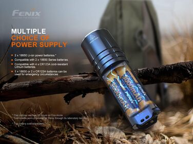 Ліхтар Fenix TK35 UE V2.0, 5000 люмен, акумулятор 18650, потужний компактний пошуковий ліхтар з широким променем 400 м