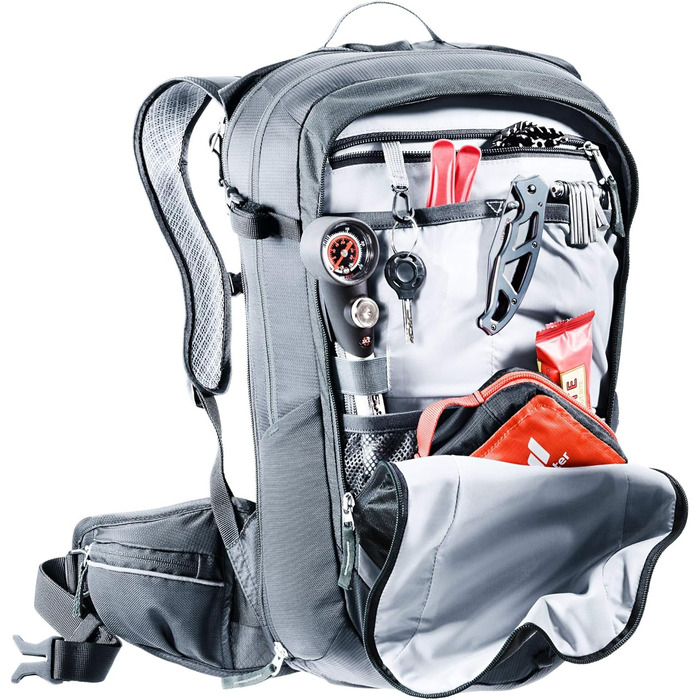 Велосипедний рюкзак Deuter Compact EXP 14, графітово-чорний