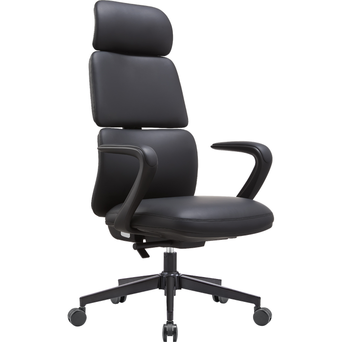 Крісло офісне OfficePro Delicate OC690BK Black PVC