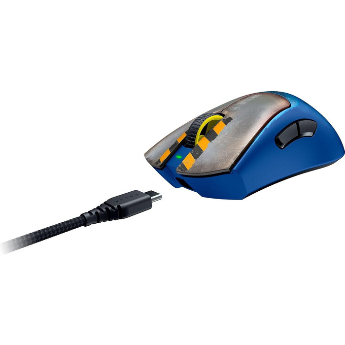 Бездротова ігрова миша Razer DeathAdder V3 Pro Fortnite: ергономічна, ультралегка (55г), 26K DPI, HyperSpeed, до 100 годин роботи