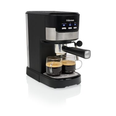 Кавомашина Tristar CM-2278 еспресо, 2 чашки, для капсул Nespresso та меленої кави, підігрів чашок, 20 бар, 1100 Вт