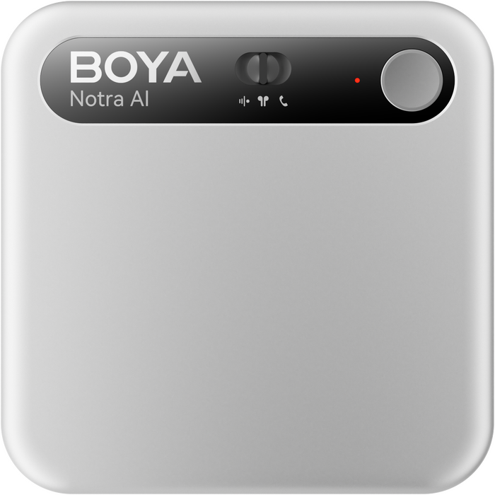Диктофон з штучним інтелектом Boya Notra Silver