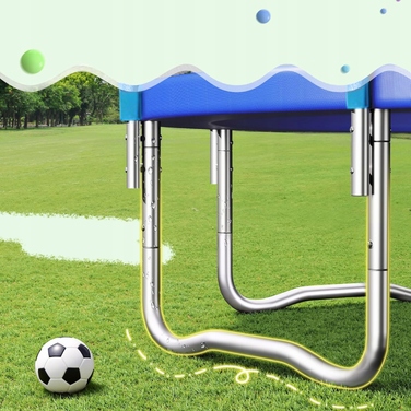 Батут із сіткою Athletic 244 см FT 8 (244-252 см)