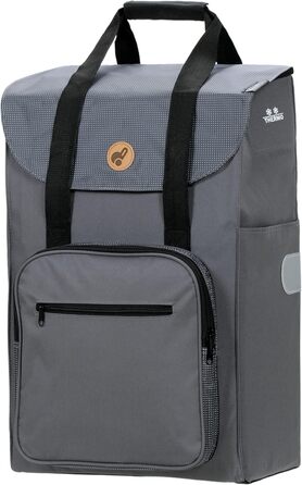 Ексклюзивна господарська сумка-візок Andersen Royal Shopper Wismar, 45 л, алюмінієва, складна, до 50 кг, сріблясто-сіра, металеві спиці, термовідділення, підвіс для візка
