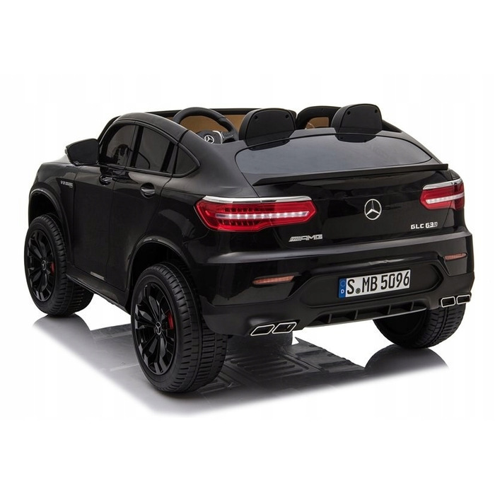 Дитячий електромобіль Mercedes GLC 63S, чорний
