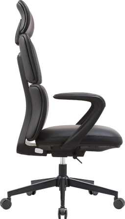 Крісло офісне OfficePro Delicate OC690BK Black PVC