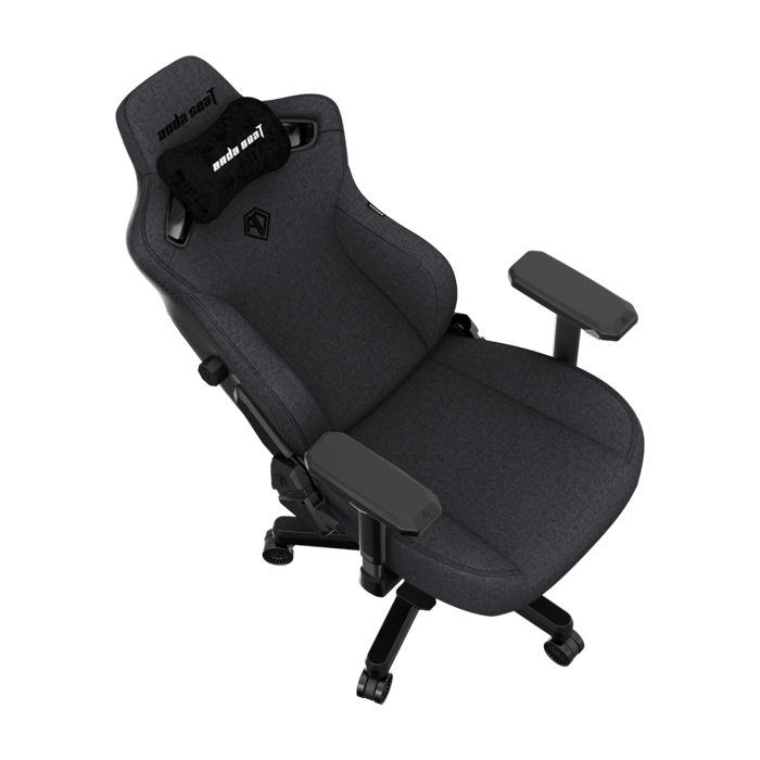 Крісло ігрове Anda Seat Kaiser 3 Dark Gray Fabric Size XL
