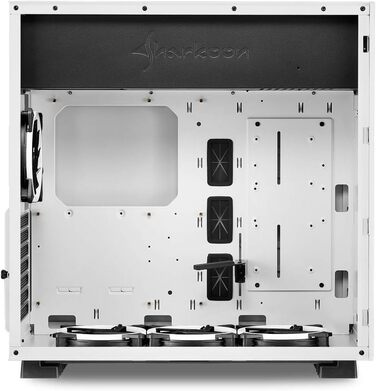 Корпус для ПК Sharkoon Pure Steel білий з RGB підсвічуванням