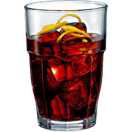 Набір склянок Bormioli Rocco Rock Bar Long Drink 370 мл, зелений, 6 шт.